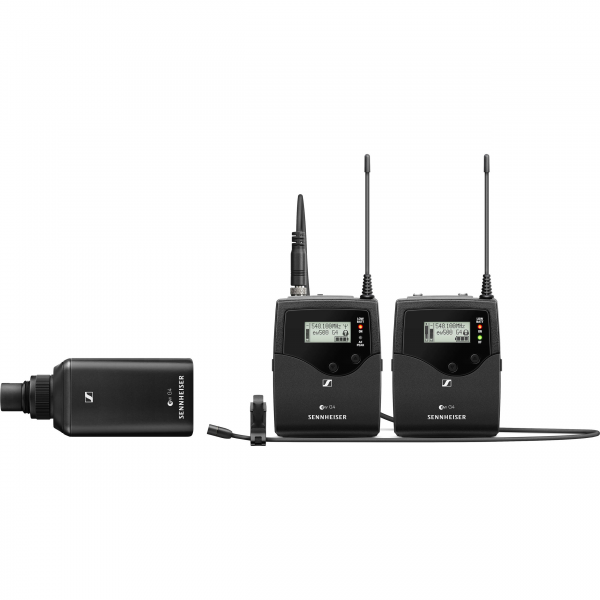 Sistema microfonico combo wireless Sennheiser EW 500 FILM G4 per montaggio su telecamera (AW+: da 470 a 558 MHz)