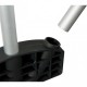 Westcott X-Drop Kit fondale resistente alle rughe - Grigio neutro (5' x 7')