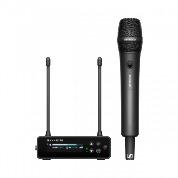 Sistema microfonico digitale senza fili per montaggio su telecamera Sennheiser EW-DP 835 SET (R1-6: da 520 a 576 MHz)