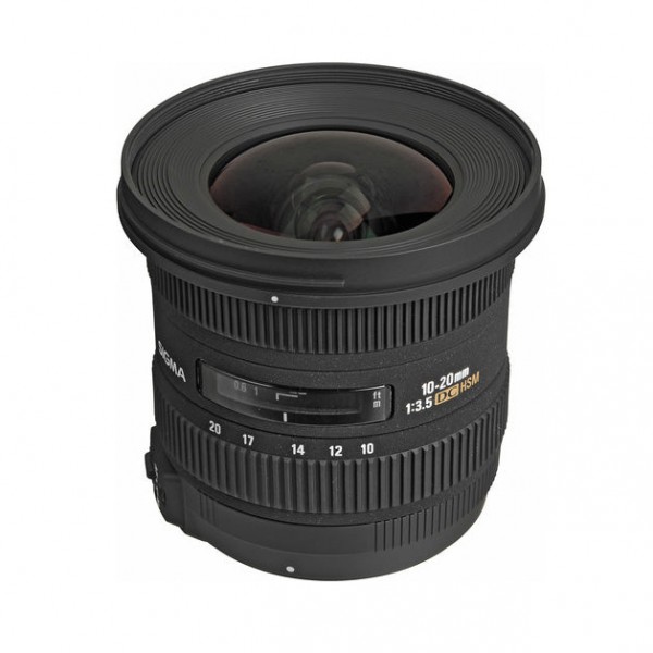 Sigma 10-20 mm f/3,5 EX DC HSM per Canon EF