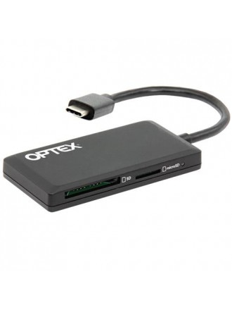 Lettore di schede SD e microSD USB-C ad alta velocità Optex OR800