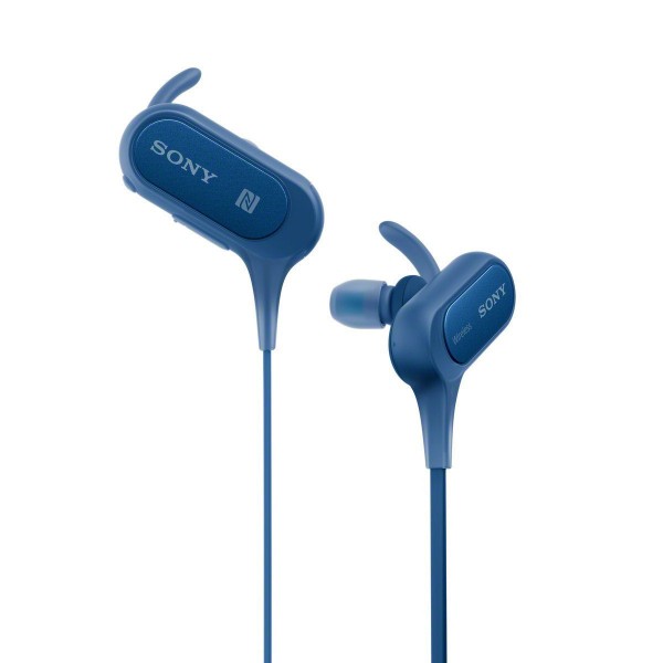 Sony Sony MDR-XB50BS - Sport - auricolari con microfono - in-ear - wireless - Bluetooth - NFC - blu