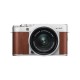 Kit fotocamera mirrorless FujiFilm X-A5 con obiettivo XC 15-45 mm - Marrone