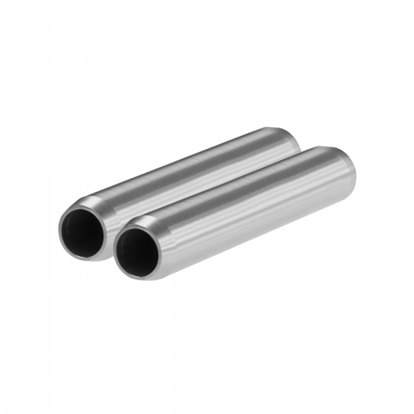 Aste in alluminio SHAPE da 15 mm (coppia, 4")