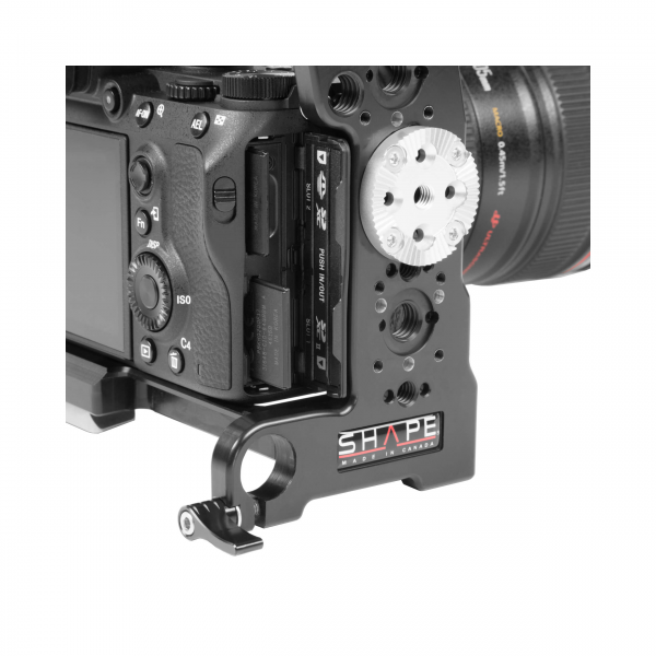 Gabbia SHAPE con impugnatura superiore per fotocamera Sony a7R III/a7 III