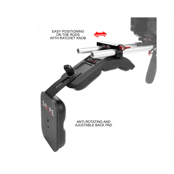 Kit di montaggio a spalla offset SHAPE per Sony a7S III
