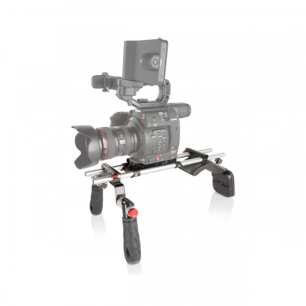 SHAPE Baseplate con sistema di aste da 15 mm per Canon EOS C200