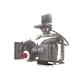 SHAPE Baseplate con aste da 15 mm per Canon EOS C500/C300/C100