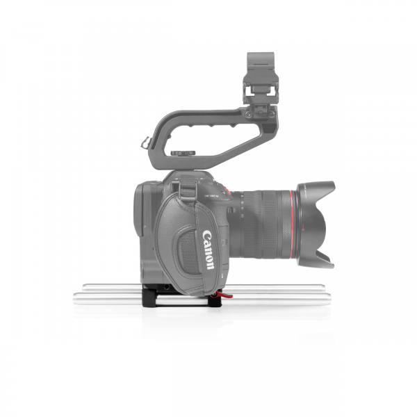 SHAPE Baseplate con sistema di aste da 15 mm per Canon EOS C70