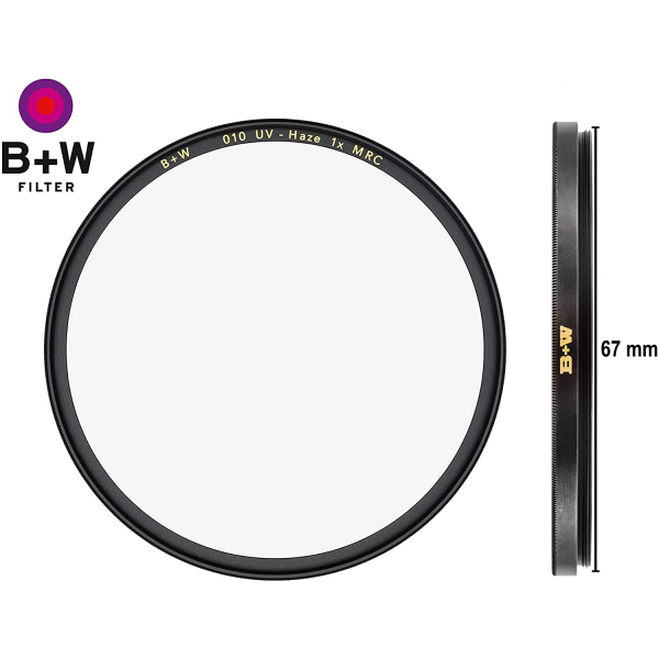 Filtro B+W 67mm Clear UV Haze 010