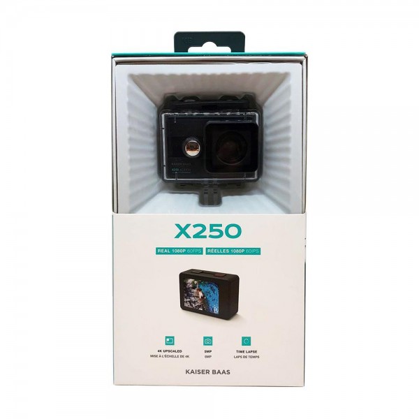 Kaiser Baas X250 FHD 1080p 60FPS Action Camera 5MP WiFi