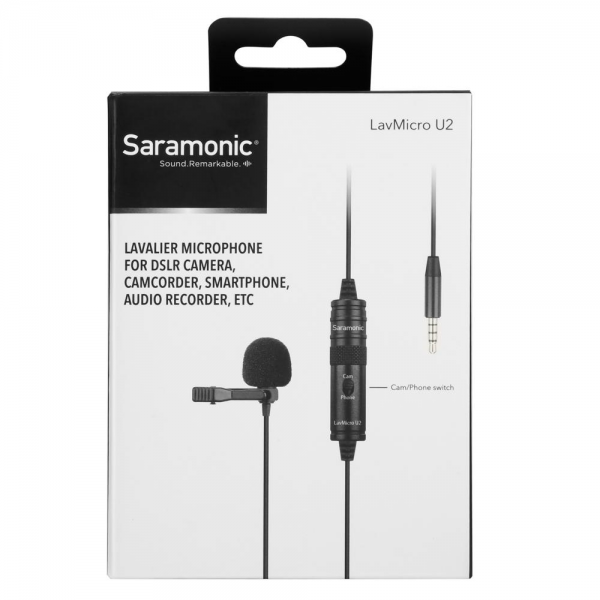 Saramonic LavMicro Microfono lavalier omnidirezionale