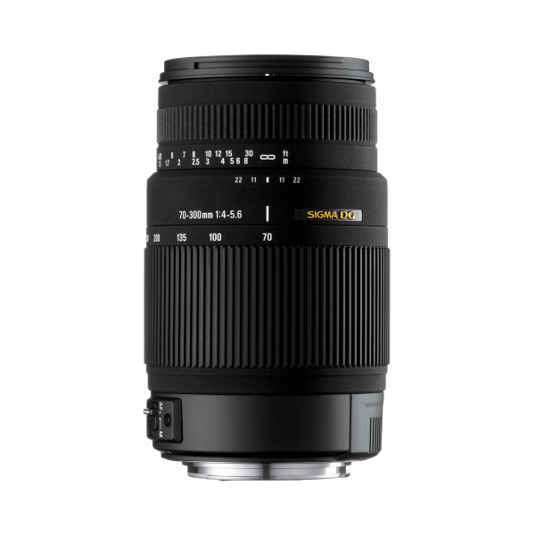 Obiettivo Sigma 70-300 mm f/4-5,6 DG OS per fotocamere digitali Canon