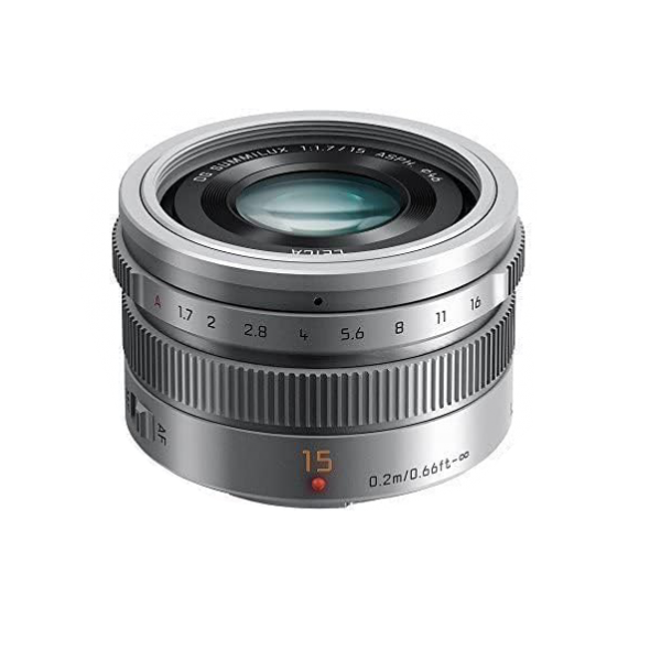 Panasonic Leica DG Summilux 15 mm f/1,7 ASPH. Argento