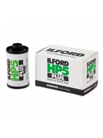 Pellicola negativa in bianco e nero Ilford HP5 Plus (pellicola in rotolo da 35 mm, 24 esposizioni)