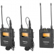 Saramonic UwMic9 2-Person Camera-Mount Wireless Omni Lavalier Microphone System Due microfoni Lav