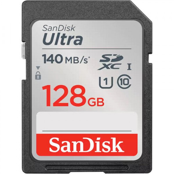 Scheda di memoria SanDisk 128GB Ultra UHS-I SDXC