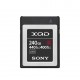 Scheda di memoria XQD serie G da 240 GB di Sony QDG240F/J