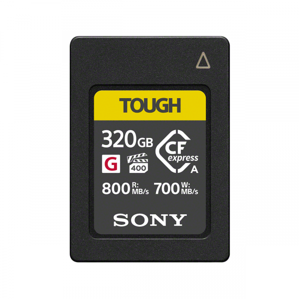 Scheda di memoria CFexpress di tipo A di Sony da 320 GB