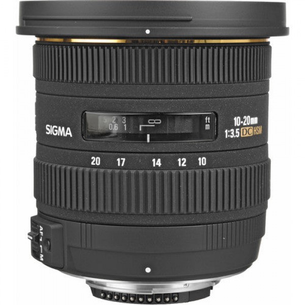 Sigma 10-20 mm f/3,5 EX DC HSM per Canon EF