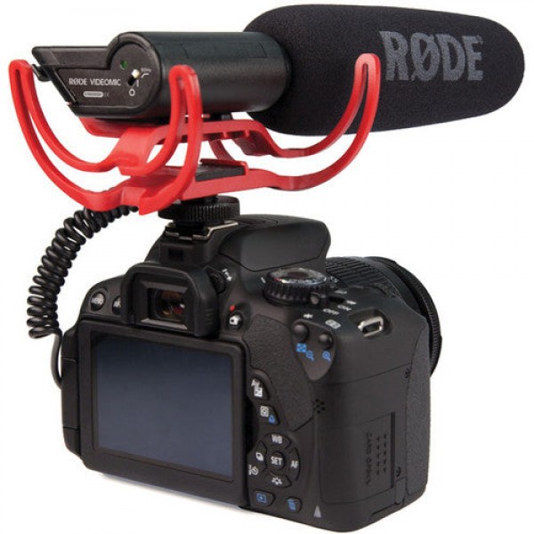 Rode Video Mic Microfono direzionale con sospensione Rycote Lyre
