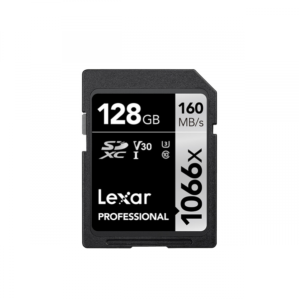 Scheda di memoria Lexar 128GB Professional 1066x UHS-I SDXC (serie SILVER)
