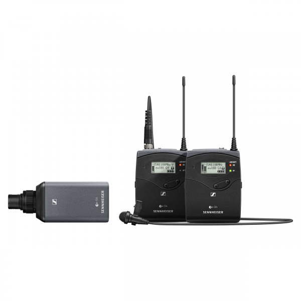 Sistema microfonico combo wireless Sennheiser EW 100 ENG G4 per montaggio su telecamera (A: da 516 a 558 MHz)