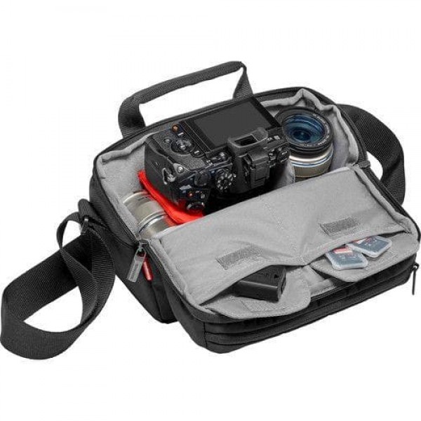Manfrotto Advanced Camera Shoulder Bag Compact 1 per CSC Nero