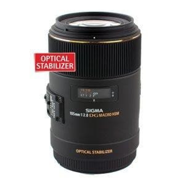 Obiettivo Sigma 105 mm F2,8 Macro EX DG HSM per Nikon