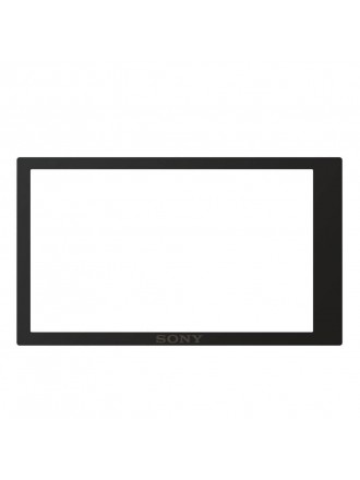 Sony PCKLM17 Foglio di protezione dello schermo semi-duro per Sony Alpha A6000 (nero)