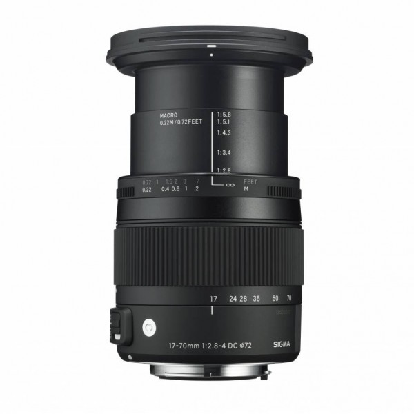 Sigma 17-70mm f/2,8-4 DC Macro OS HSM Contemporaneo per Nikon